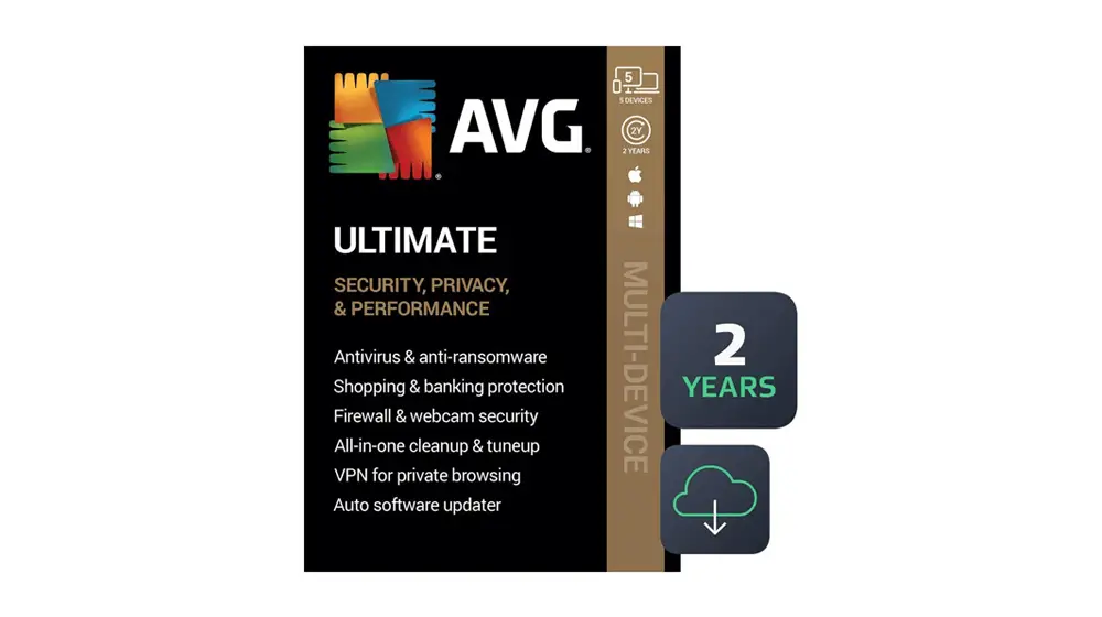 AVG Ultimate 2022 แอนตี้ไวรัส+ตัวล้าง+VPN