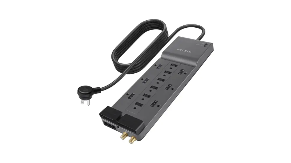 Belkin Power Strip 电涌保护器 - 12 AC 多个插座