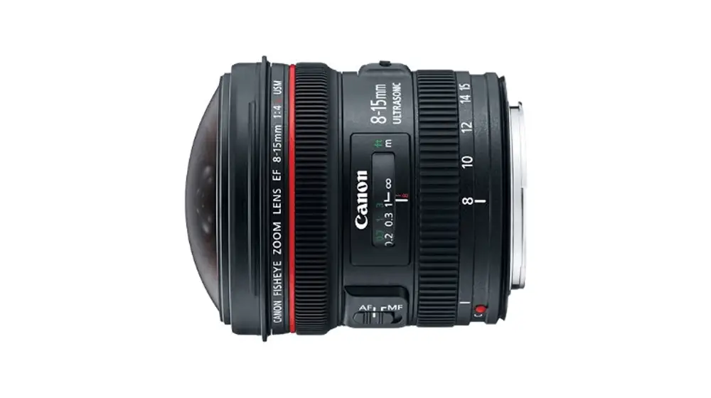 Canon EF 8-15 mm f, 4L Fisheye USM Ultraweitwinkel-Zoomobjektiv