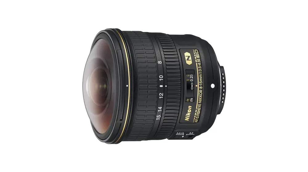 Nikon AF-S FISHEYE NIKKOR 8–15 mm f, 3,5–4,5E ED F, 4,5–29 Kameraobjektiv mit festem Zoom