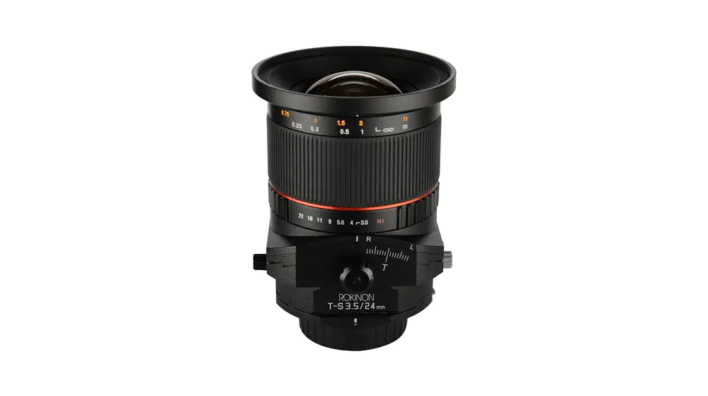 Obiettivo Rokinon TSL24M-N 24mm f 3.5 Tilt Shift per Nikon