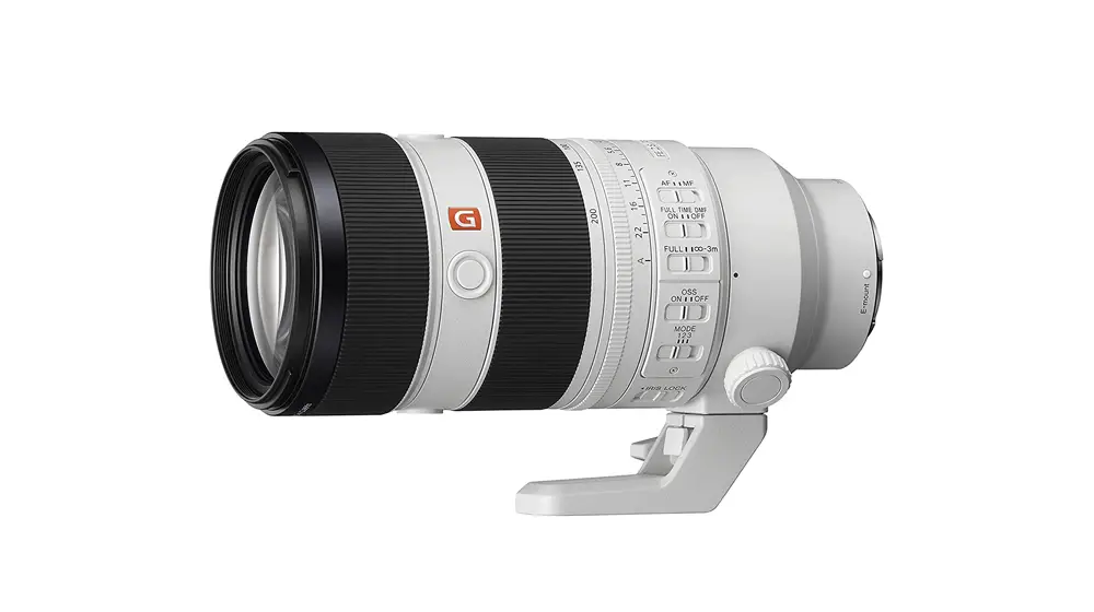 Полнокадровый телеобъектив Sony FE 70–200 мм F2.8 GM OSS II с постоянной диафрагмой и зумом G Master