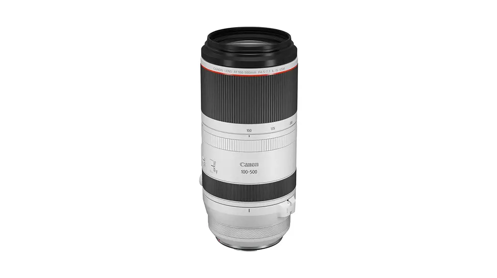 Canon RF 100-500mm F4.5-7.1 L — супертелеобъектив USM