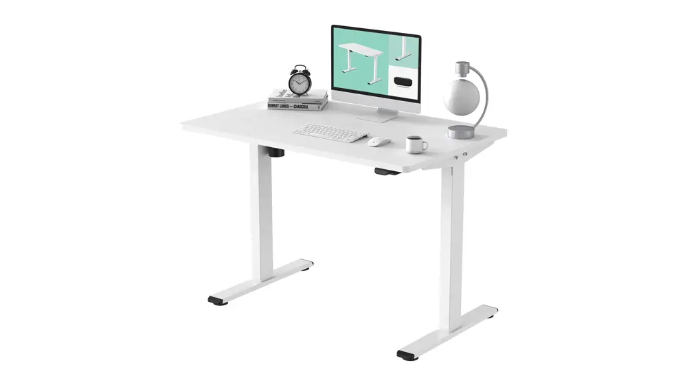 FLEXISPOT EC1 Essential Bureau debout électrique blanc