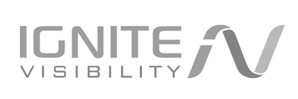 Ignite Visibility Greyscale Logo