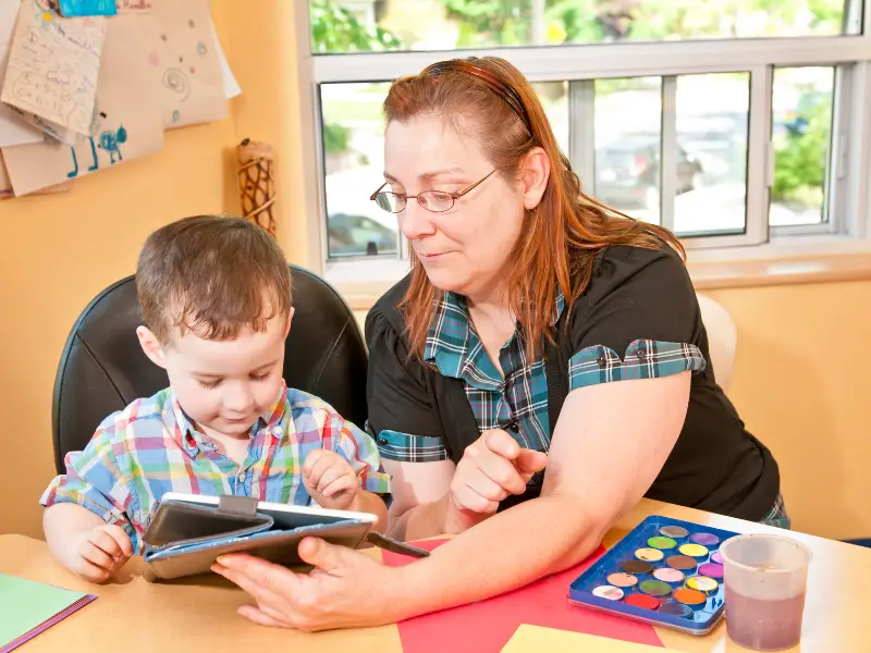 garde d'enfants en entreprise