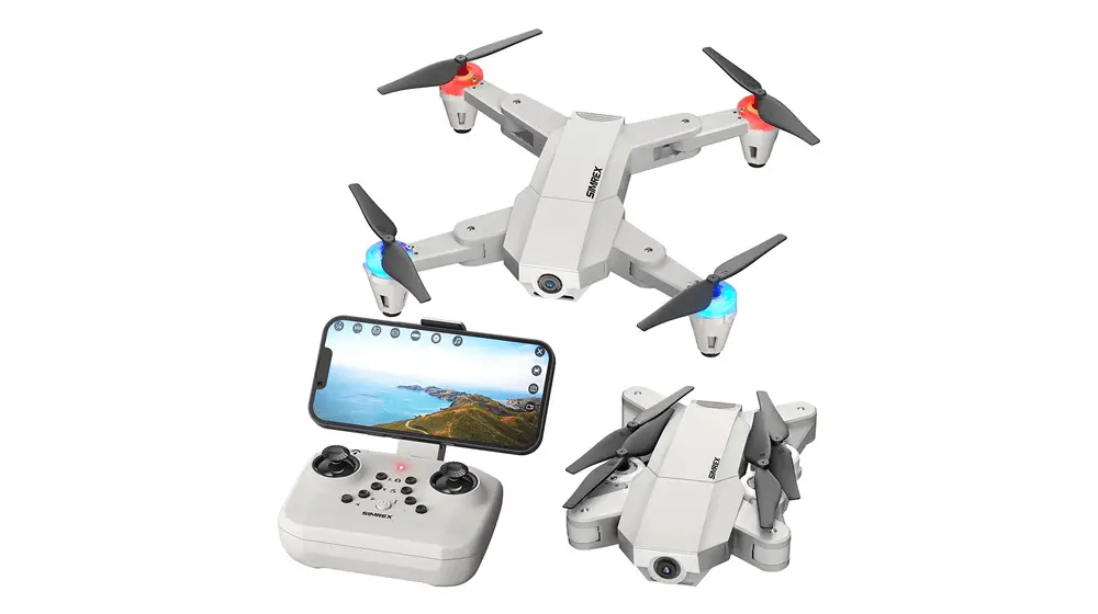 SIMREX X500 ミニ ドローン オプティカル フロー ポジショニング RC クアッドコプター 720P HD カメラ付き