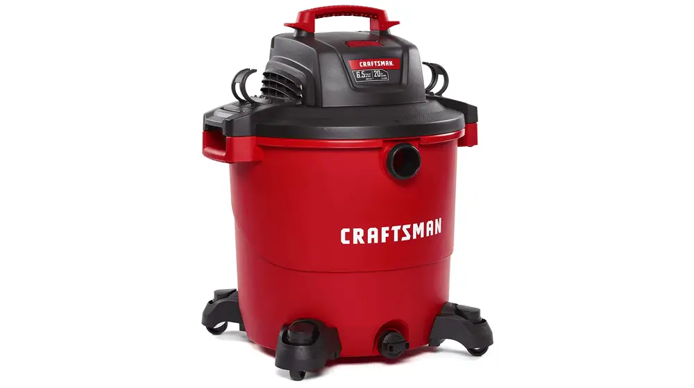 ช่างฝีมือ CMXEVBE17596 20 แกลลอน 6.5 HP สูงสุด Wet, Dry Vac