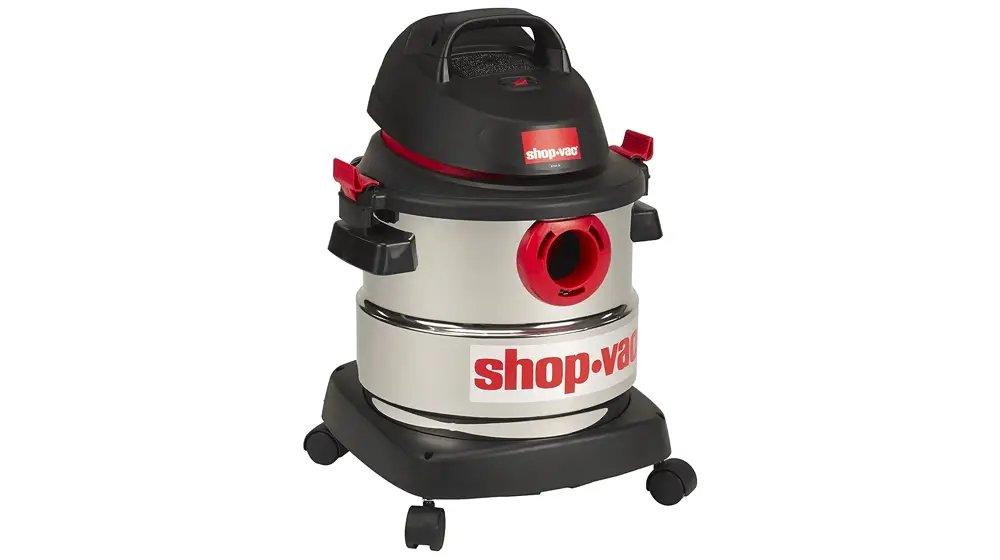 Shop-Vac 5989300 5-Gallon 4.5 Peak HP Stainless Steel เครื่องดูดฝุ่นเปียกแห้ง