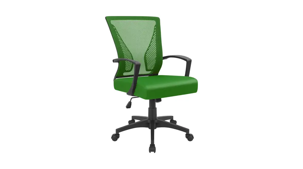 Furmax Office Chair Mid Back Swivel Lumbar Support Desk Chair