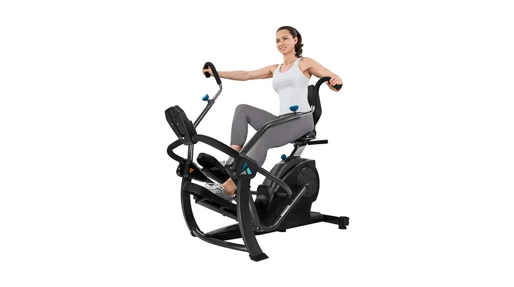 Teeter FreeStep Recumbent Cross Trainer และ Elliptical