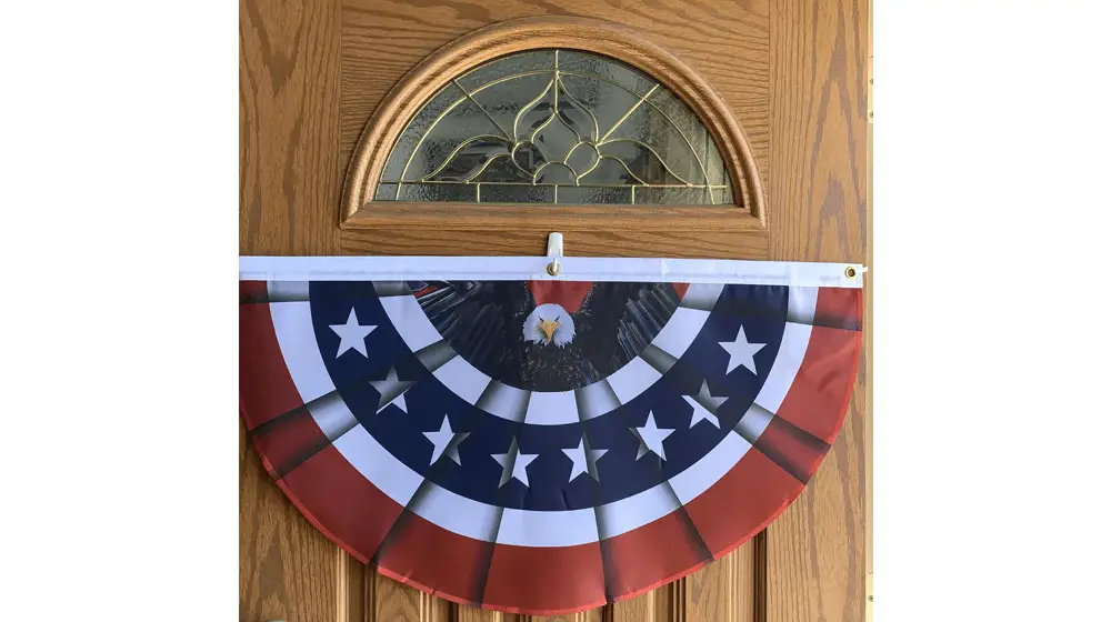 American Eagle Patriotische Bunting-Flagge