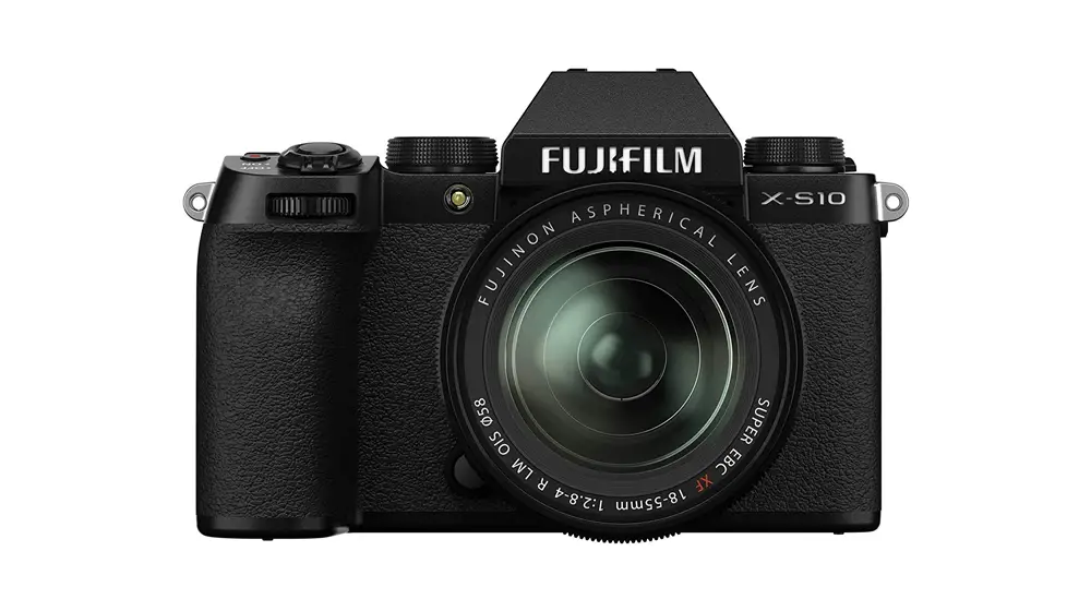 Fujifilm X-S10 spiegellose Digitalkamera XF18-55mm Objektiv-Kit