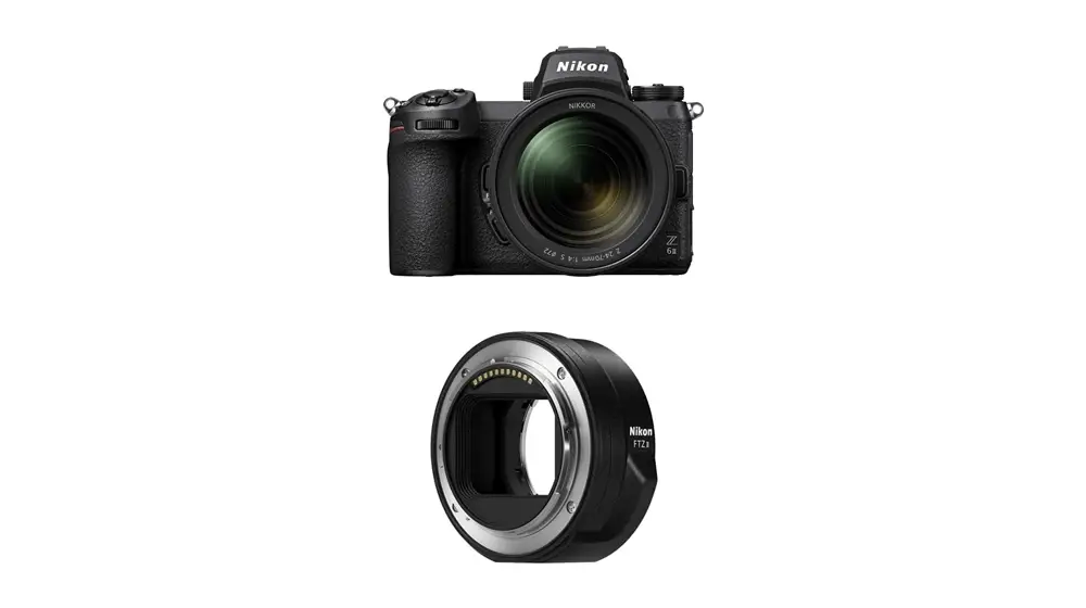 Nikon Z 6II Vollformat-24,5-MP-4K-Video-Spiegellos-Digitalkamera-Paket