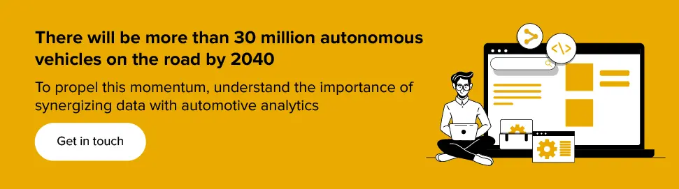 Understand the importance of synergizing data with automotive analytics