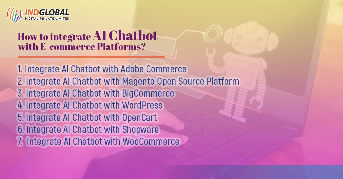 전자 상거래 플랫폼과 AI Chatbot을 통합하는 방법