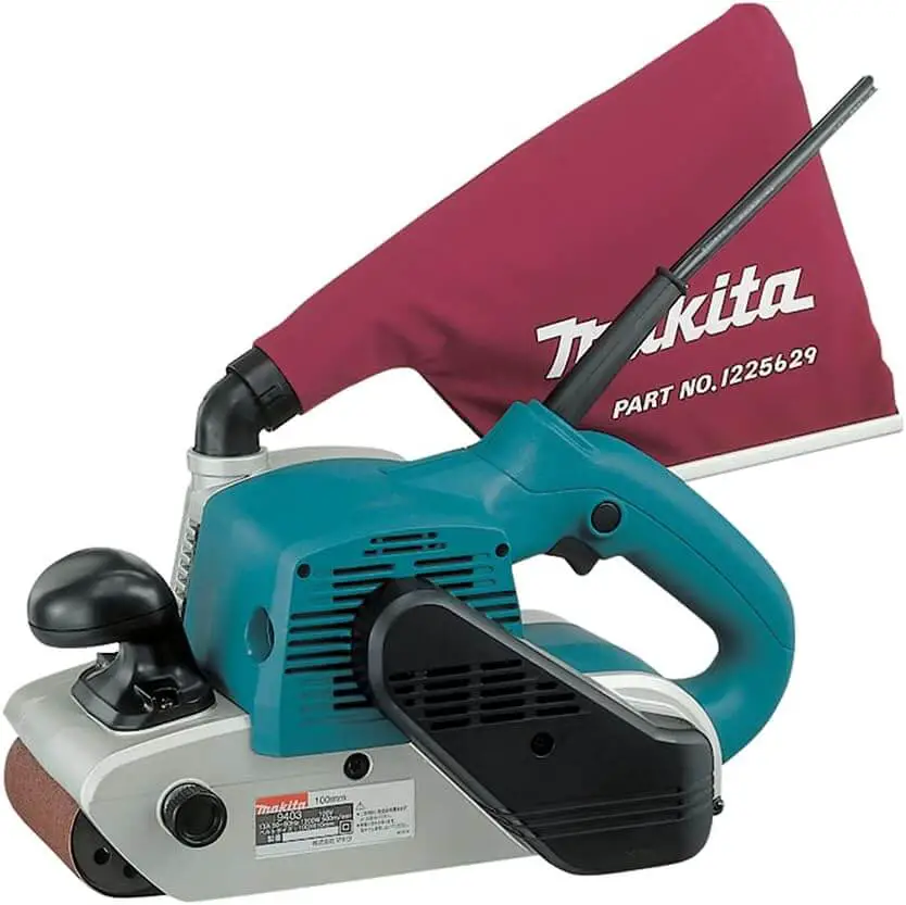 Makita 9403 4인치 x 24인치 벨트 샌더, 청록색