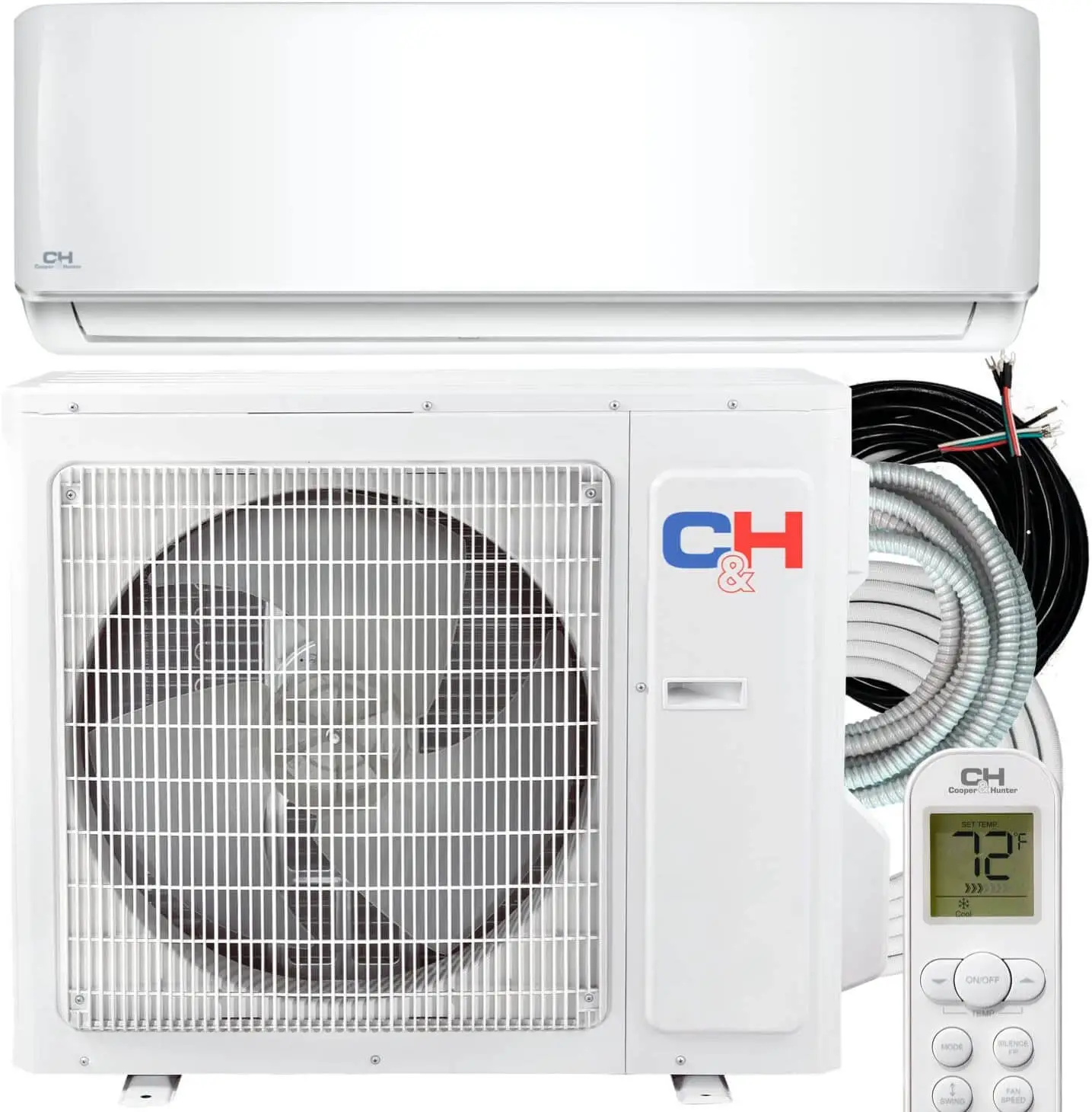 Cooper & Hunter 12.000 BTU, AC Split Mini 115V, Sistem pemanas