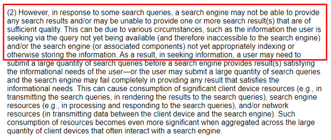 Das Patent von Google erklärt, dass Modelle des maschinellen Lernens verwendet werden können, wenn es über die Suche keine qualitativ hochwertige Antwort gibt