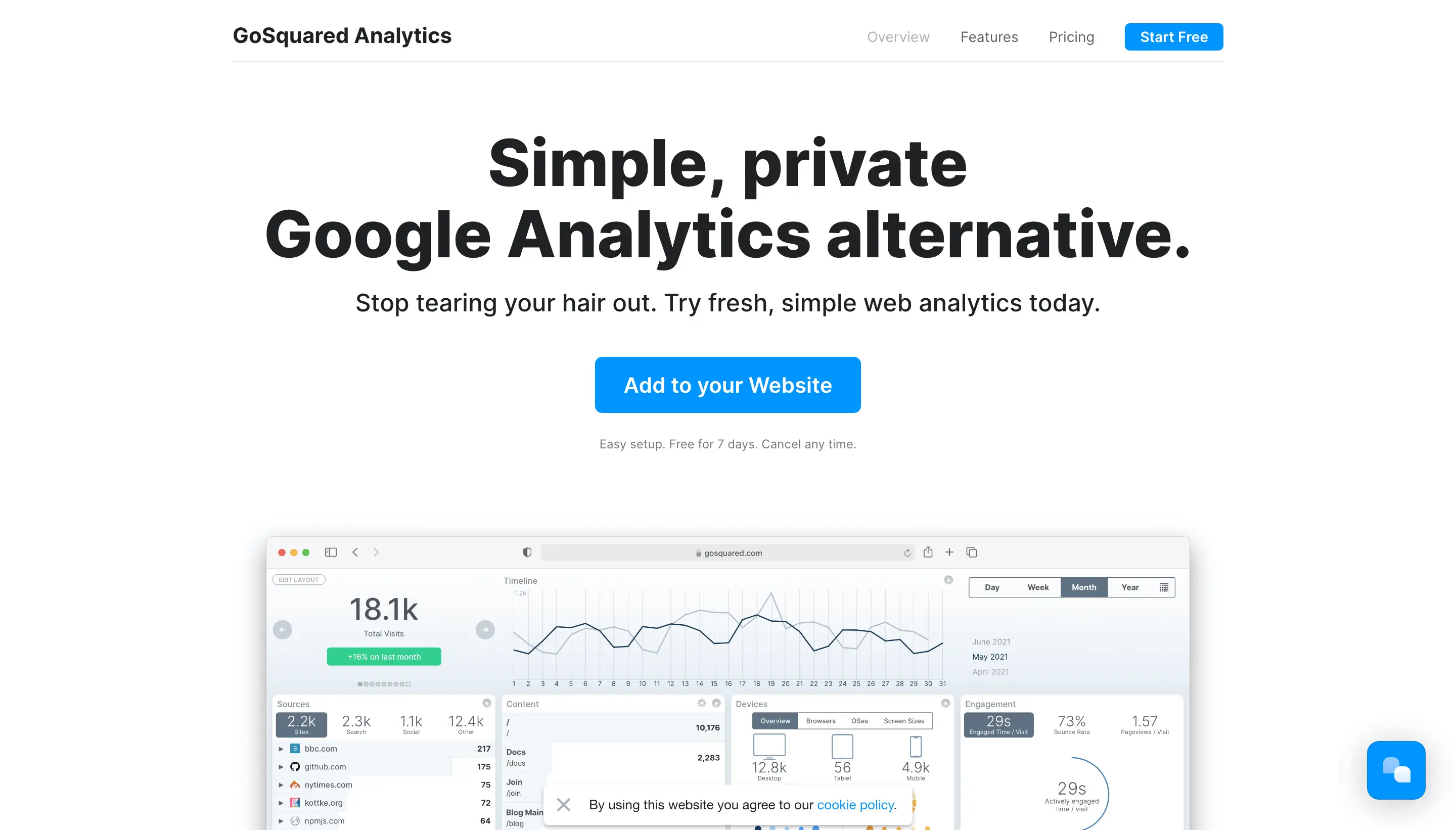 GoSquared Analytics