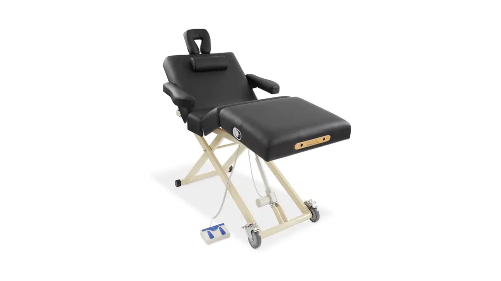 Saloniture Professionelle 4-teilige elektrische Lift-Massageliege