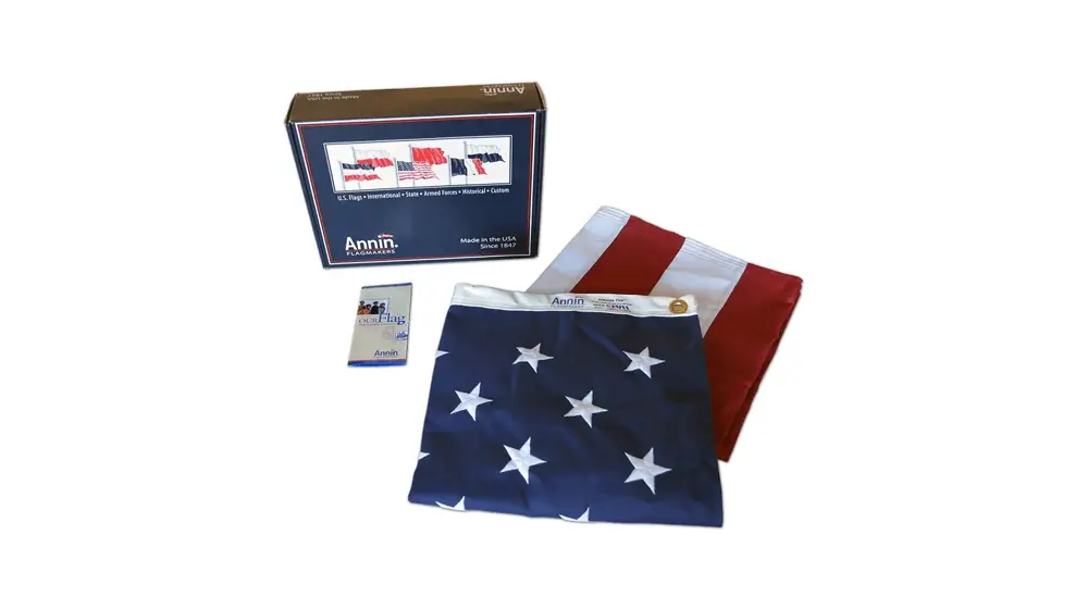 Annin Flagmakers American Flag Tough-Tex Polyester Flag