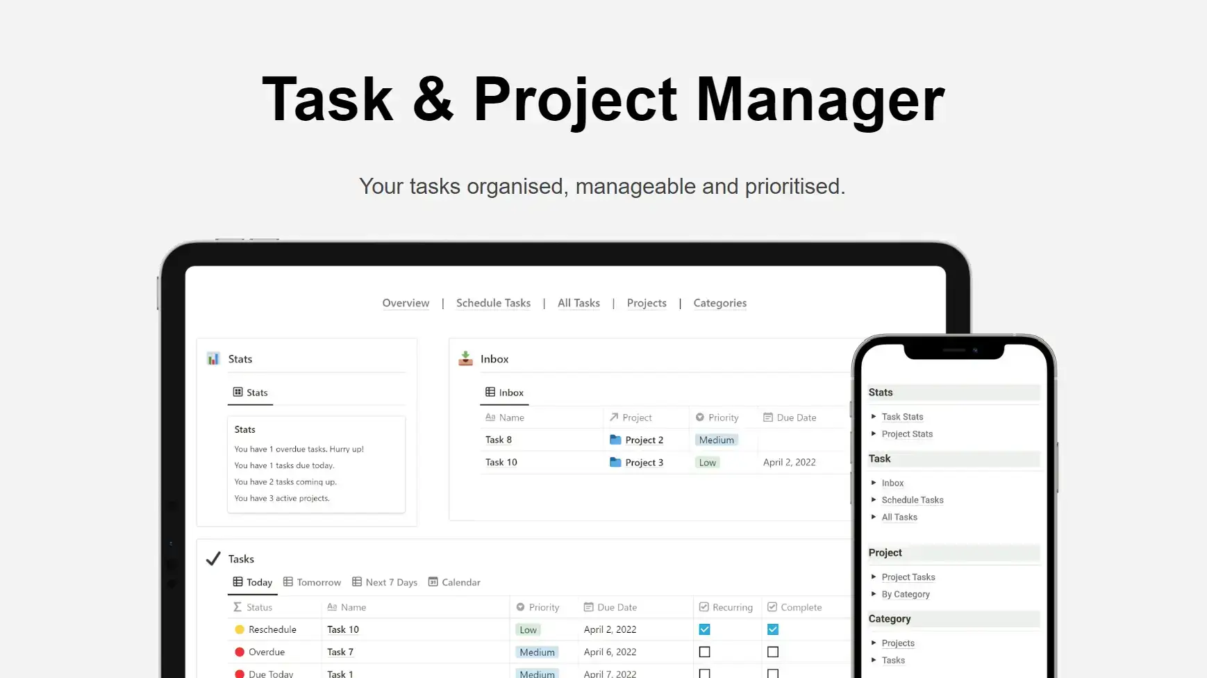 notion project management template, project management template, project management template for notion