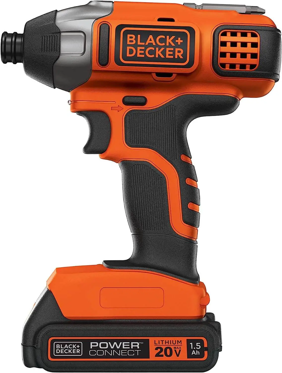 BLACK+DECKER 20V MAX POWERCONNECT 1, 4 นิ้ว ชุดไขควงกระแทกไร้สาย