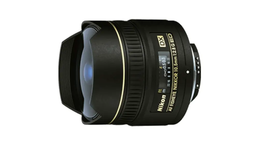 尼康 AF DX 尼克尔 10.5mm f, 2.8G ED 固定变焦鱼眼镜头