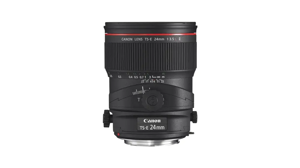 佳能 TS-E 24mm f 3.5L II 超广角移轴镜头，适用于佳能数码单反相机