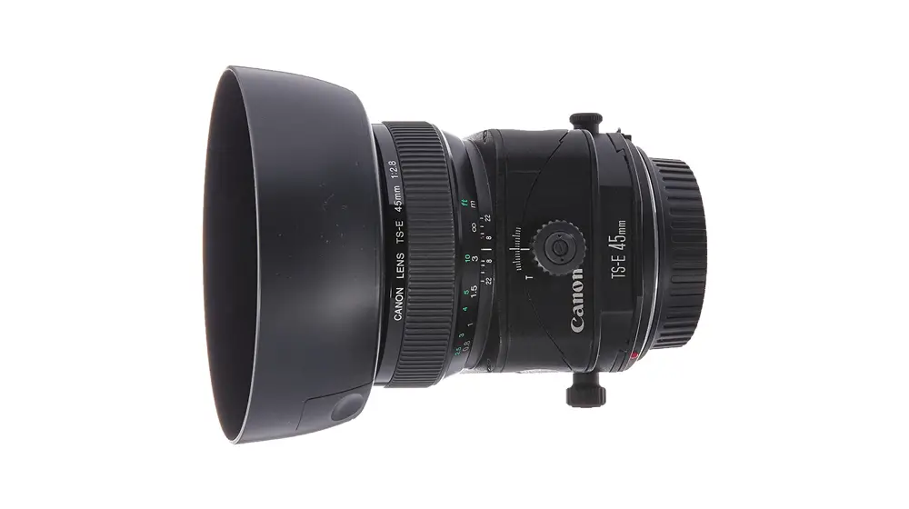 佳能 TS-E 45mm f 2.8 移轴固定镜头，适用于佳能单反相机