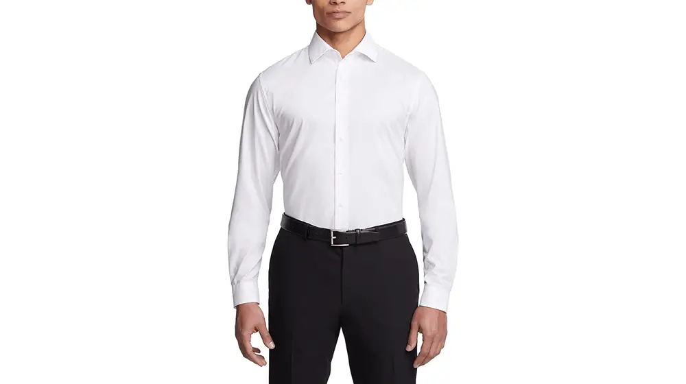 Kenneth Cole Erkek Gömlek Slim Fit Solid