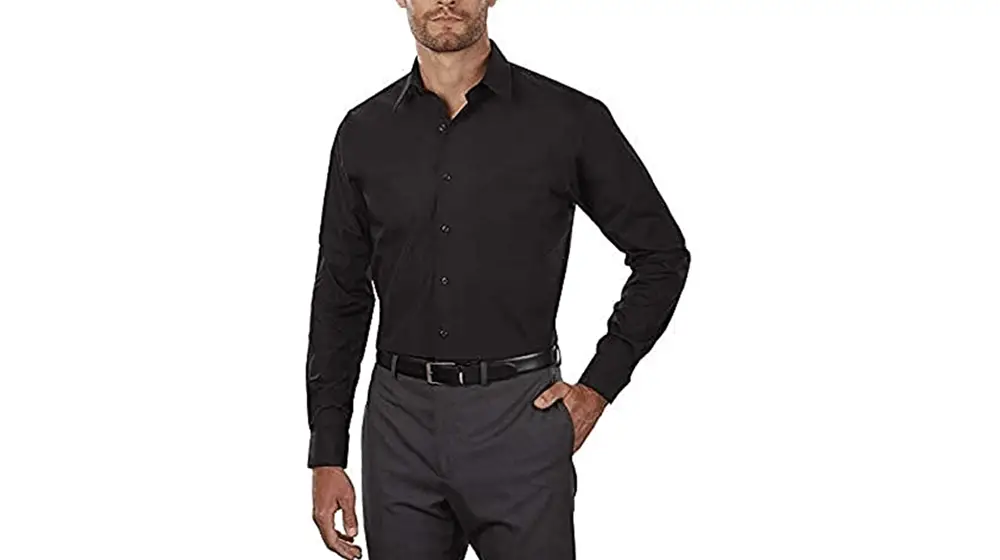 Van Heusen Erkek Elbise Gömlek Regular Fit Poplin Solid