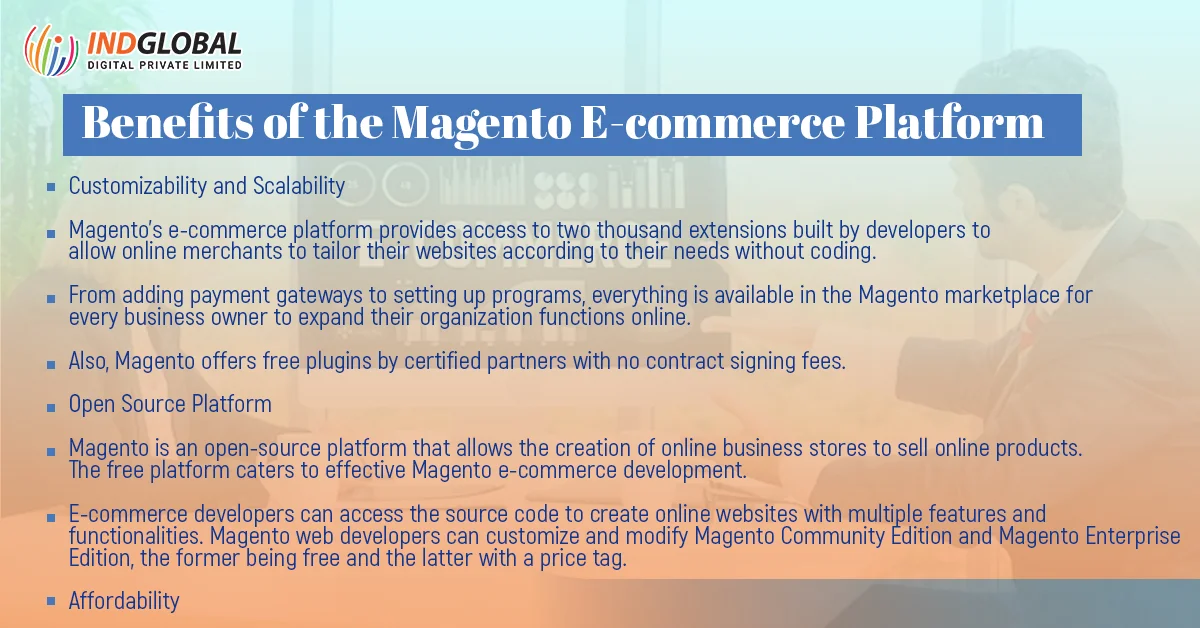 Magento 电子商务平台的优势