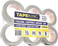 Tape King Clear Packing Tape