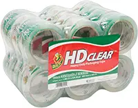 Duck Brand Clear Heavy Duty Packaging Tape