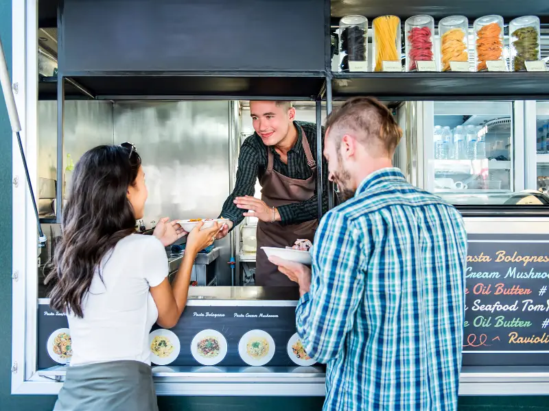 Caminhões de alimentos