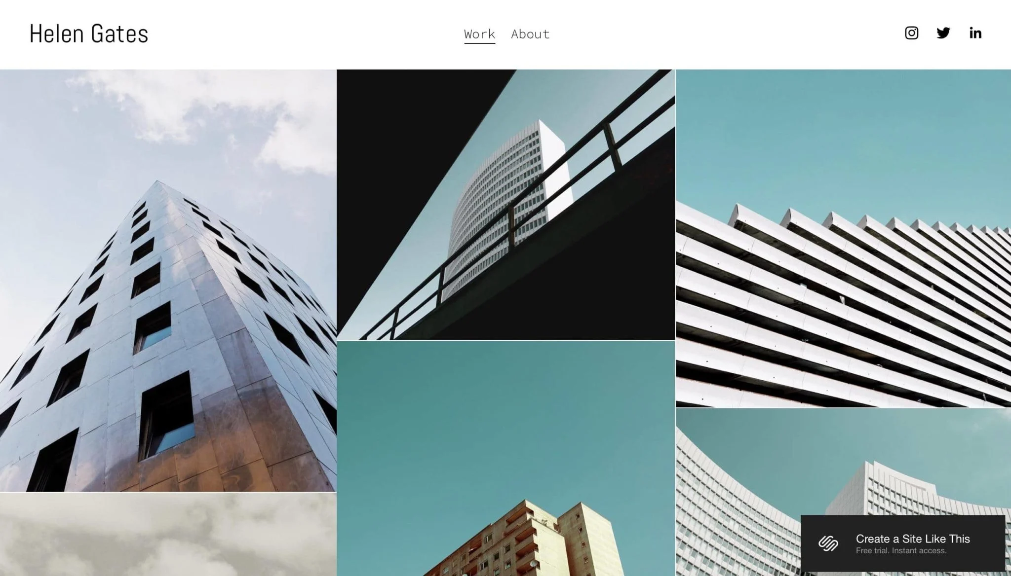 Creadores de sitios web para contratistas - squarespace