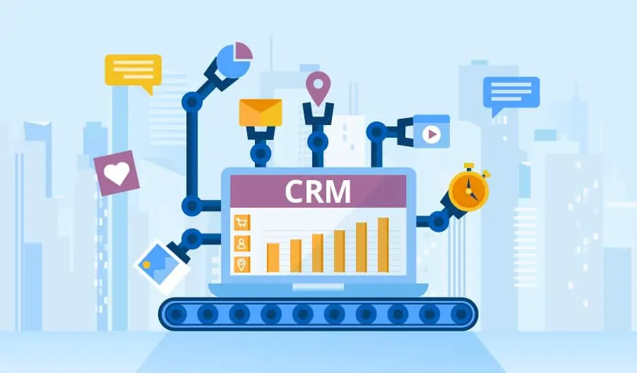 Produk digital label putih CRM