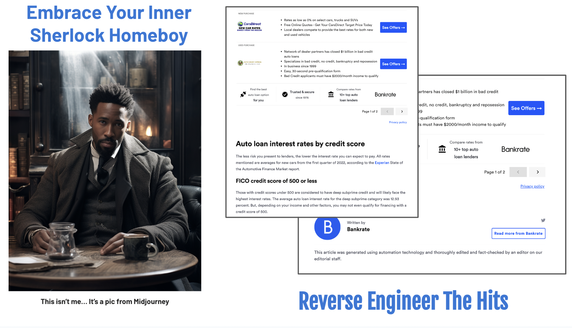 Midjourney dapat menghasilkan gambar berdasarkan analisis konten website