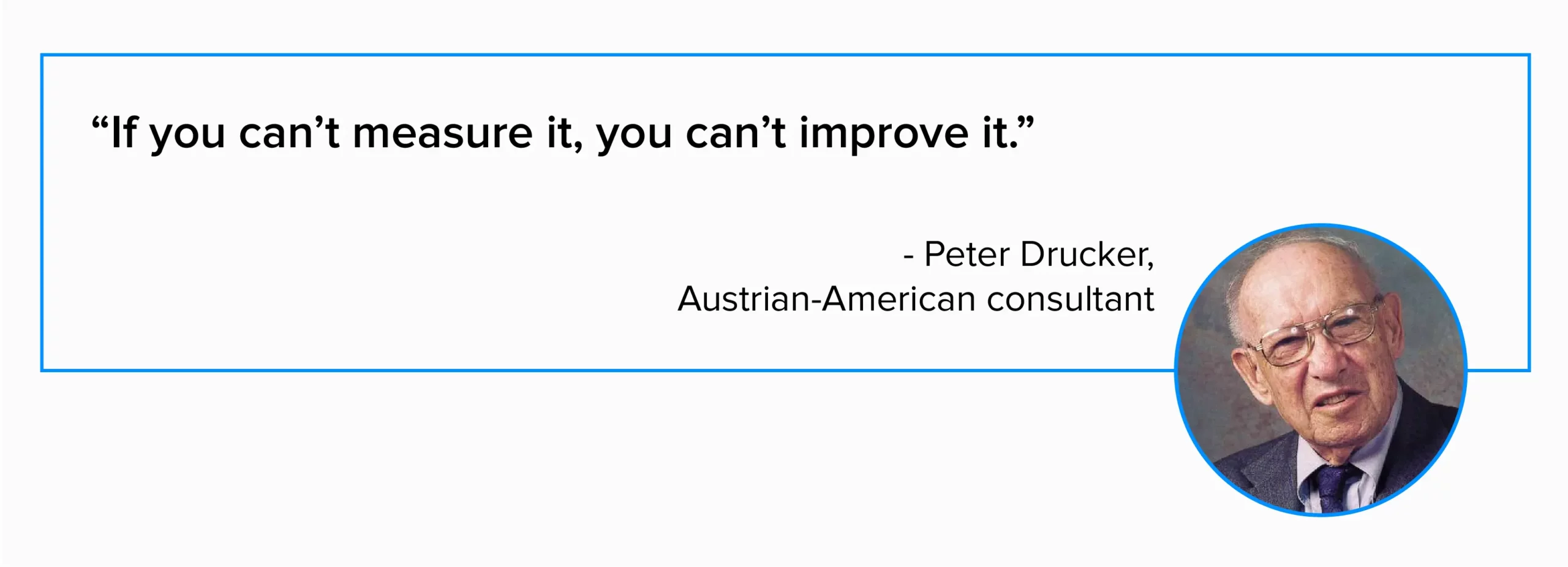 Peter Drucker, Austrian-American consultant