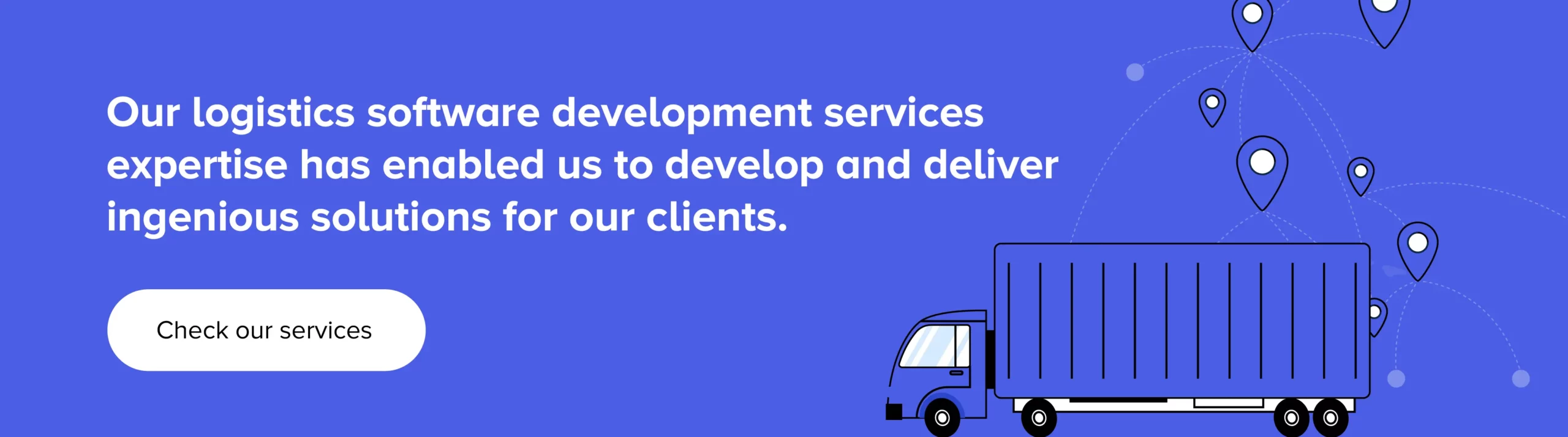 Check our logistics software development services