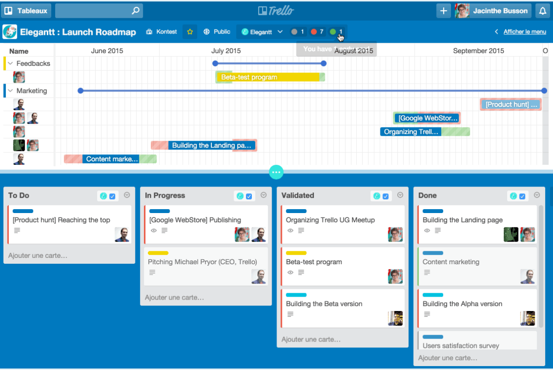 software de trabalho remoto - trello