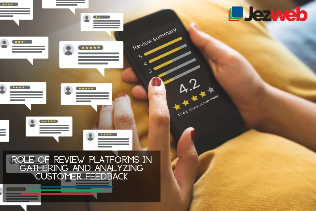 Role of review platforms in gathering and analyzing customer feedback