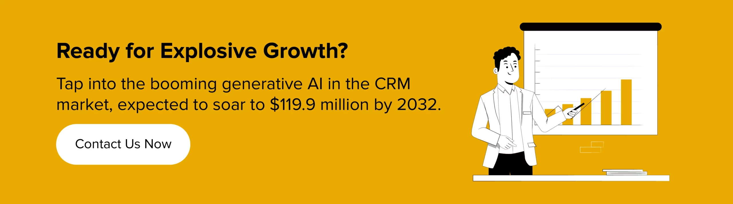 Tap into the booming generative AI in the CRM market