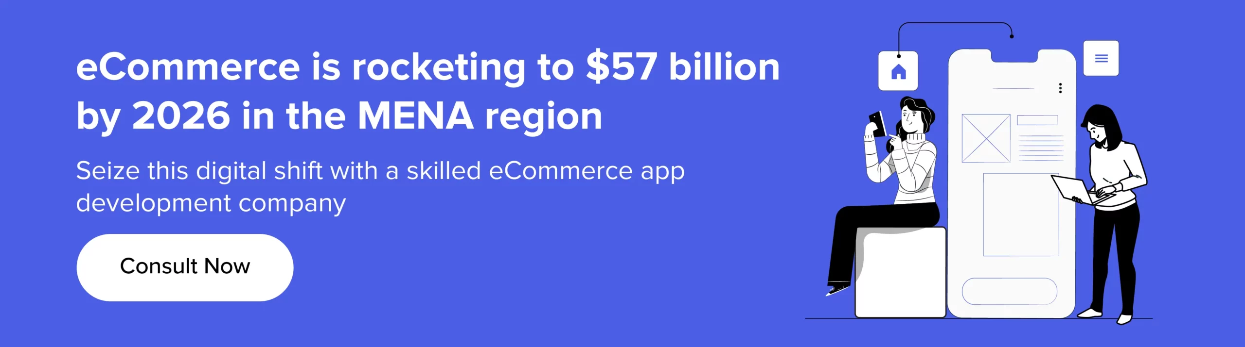 Seize this digital shift with a skilled eCommerce app development company