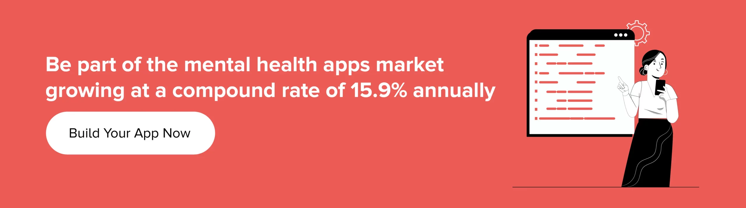 Mental health apps market is growing build your app today