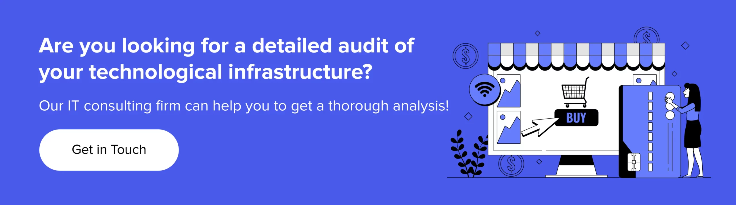 Technological infrastructure audit with IT consulting firm