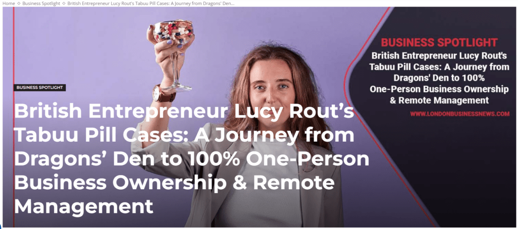 Antreprenor-Stroy-Studiu-de-Caz-Brith-Entrepreneur-Lucy-Rout's-Tabuu-Pilluze