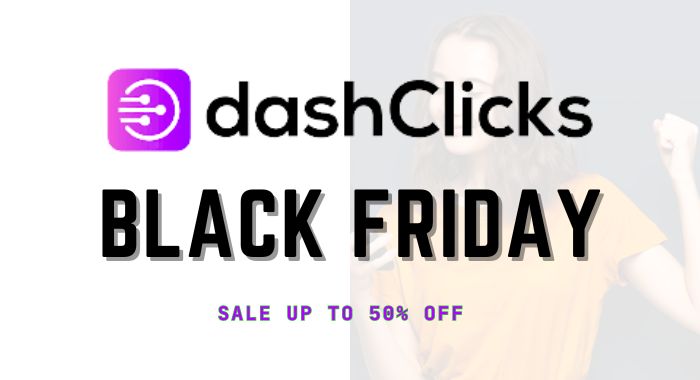 Saldi del Black Friday di Dashclicks